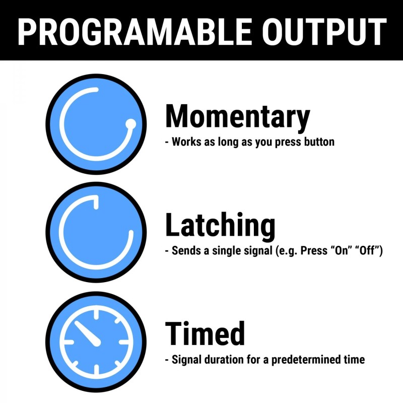 Autoloc 4 Channel Remote Control Keyless Entry System 2 Key