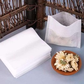 Disposable Tea Bags, Empty Tea Filter Bags for Loose Leaf Teas, 50pcs/pack