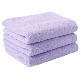 Toalla Muko Plus, de grosor medio, toalla Senshu, fabricada en Japón, 100% algodón, del mismo color, (toallas de mano, lavanda)