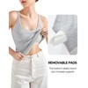SUUKSESS Women Padded Cotton Ribbed Long Tank Tops 2025 Summer