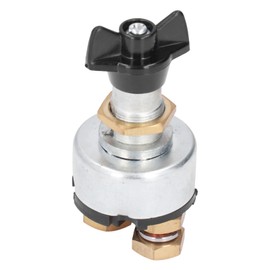 Car Master Battery Disconnect Switch Power Cut Isolator Killer Detachable Knob for 12‑24V Trucks RVs Trailers Boats