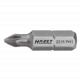 HAZET 2215-PH1 25 mm Cross Recess Profile PH Bit - Multi-Colour