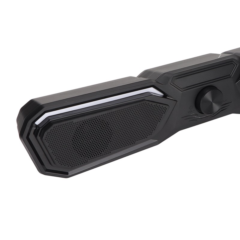 Desk Speaker USB Powered Stereo Small Computer Soundbar with Dynamic