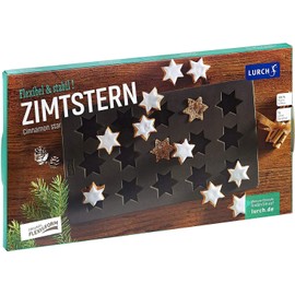 Lurch 65020 FlexiForm Zimtsterne 17 x 30 cm braun