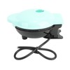 Mini Electric Round Griddle 350W 3 In 1 ABS Mini