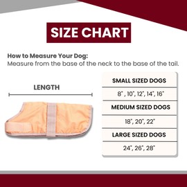 Jeffers Breathe Comfort Ripstop Dog Blanket, Apricot Tan Natural, 14" Small - Waterproof, Windproof, Breathable, Durable - Ideal for Outdoor, Indoor, Travel - Machine Washable Insulation