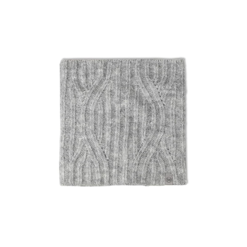 BUFF® Knitted Tube Scarf Grey Unisex Adult