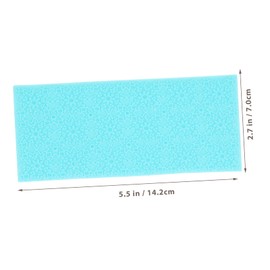 jojofuny 6pcs Craft Texture Impression Mats Premium Polymer Clay Tools for Unique Designs Easy to Use for DIY Pottery and Craft Projects