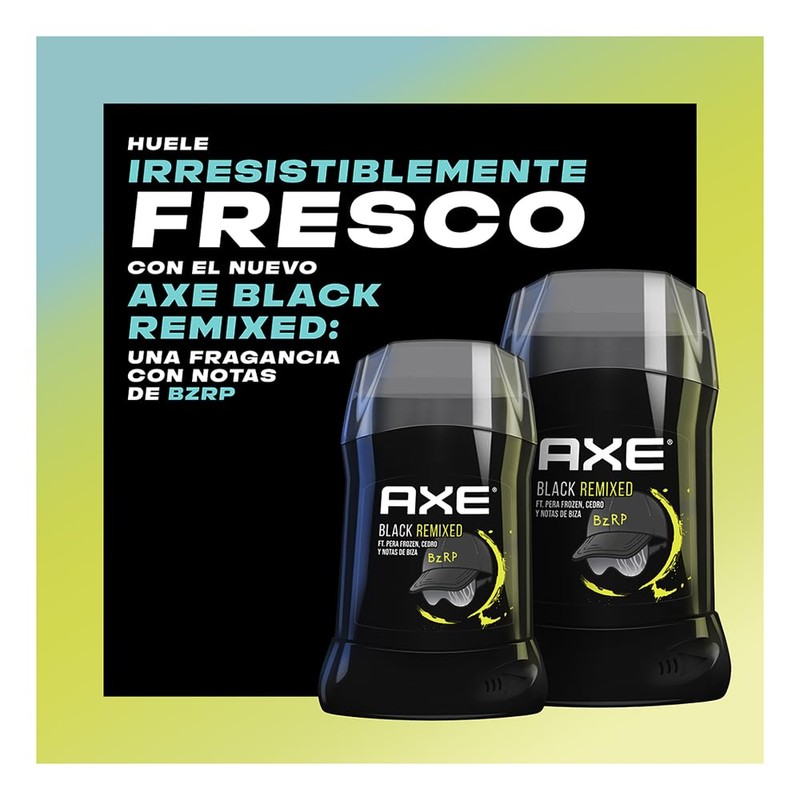 AXE DEO STI BLACK REMIXED BZRP 12X45G