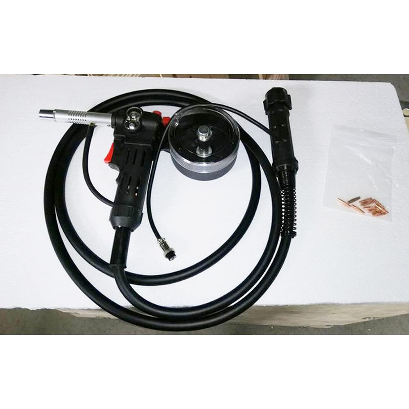 INTBUYING Euro Adpator MIG Welder Spool Gun Wire Feed with
