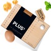 HOLZDING® Educational Board with Egg Holder Ruler Gift for Children