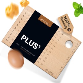 HOLZDING® Educational Board with Egg Holder Ruler Gift for Children