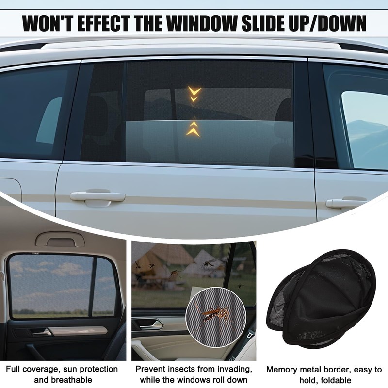 ZATOOTO Car Sun Shade Side Window of T Ouran