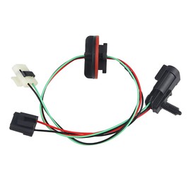 WMPHE Compatible with Headlight Lamp Wiring Harness Dodge Ram 1500 2500 3500 4500 5500 2010 2011 2012 2013 2014 2015 2016 2017, Light Wire Quad Halogen Only, OEM 68193062AB, 68193062AA