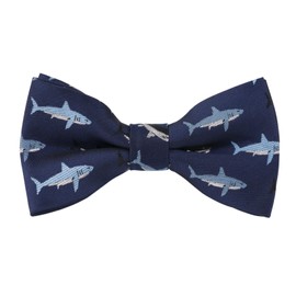 Alizeal Boys Pre-tied Bow Tie Novelty Adjustable Birthday Wedding Party Prom Kids Bow Tie, Shark