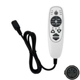 9 Button 5 Pin Female Massage Remote Model DN-34A Replacement with USB for Massage Recliner Sofa Chair