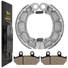 Caltric Front Brake Pads & Rear Shoes for Honda VT600Cd Shadow 600 VLX Deluxe 1993