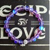 Hope Inspired Mystic Mermaid Glass Bracelet with 8 mm Glowing