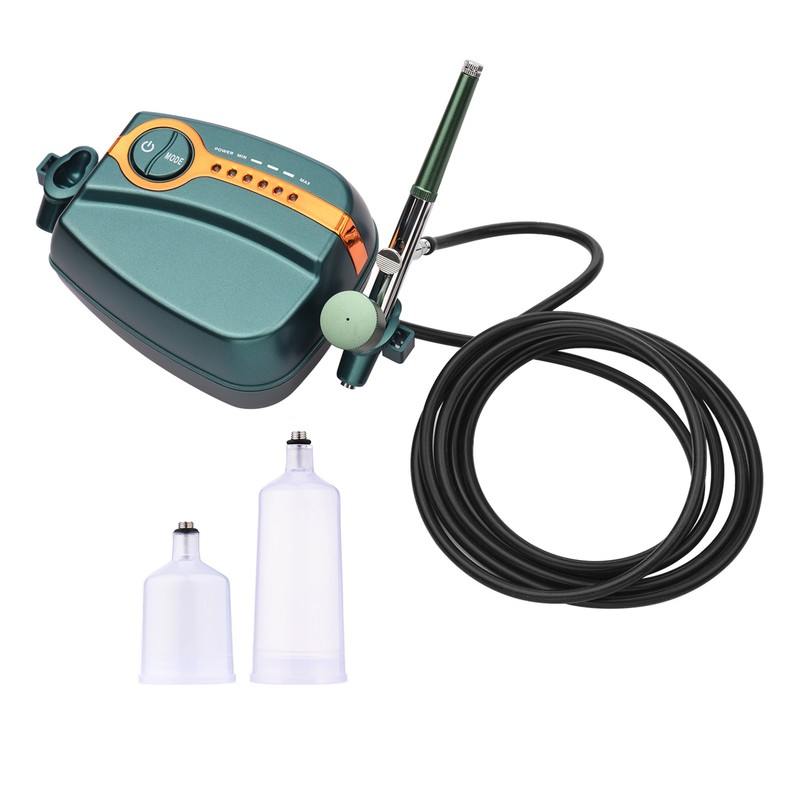 Multi Functional Airbrush Kit with Pump 5 Levels Adjustable Dual