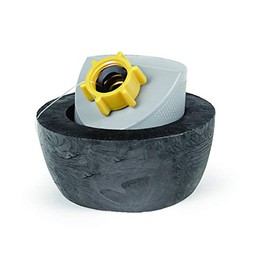 Camco Easy Slip Gray Water Seal Sewer Fitting - Provides a Odor and Leak Proof Seal When Draining RV Camper Gray Water (39322) , Grey