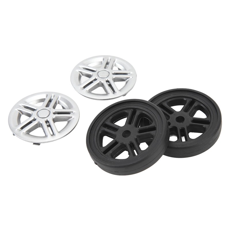 4Pcs Luggage Swivel Wheels Lightweight Flame Retardant Heat Insulation Suitcase