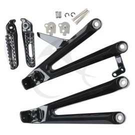 TCMT Black Rear Footrest Foot Pegs Set Fit For Honda CBR1000RR 2004-2007 2006 2005