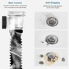 Hshenjhu Sink Drain Fitting Kit, Siphon Sink Set with Pop-Up