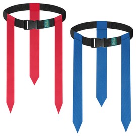 Mao'er Flag Football Belts, 14 Player Flag Football Set with 42 Flags For Kids Youth And Adults Training Equipment