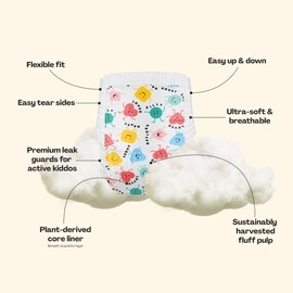 Hello Bello Premium Training Pants, Size 4T-5T (38+ lbs) Surprise Pack - 72 Count, Hypoallergenic with Soft, Cloth-Like Feel - Assorted Patterns for Boys