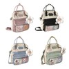 Cute Backpack with Accessories Dual Purpose Backpack Shoulder Bag Large
