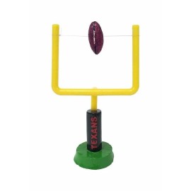 Pets First Lot 3 Fish Aquarium Houston TEXANS 2 GOAL 1 FOOTBALL Decoration Tank Ornament