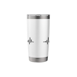 Yoga meditations Heartbeat Fitness Gymnastics Pilates Stainless Steel Insulated Tumbler