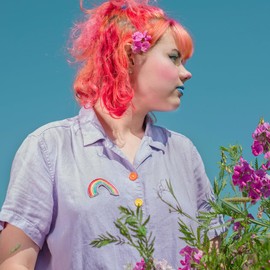 ARCTIC FOX ARCTIC FOX Vegan and Cruelty-Free Semi-Permanent Hair Color Dye (8 Fl Oz, ELECTRIC PARADISE)