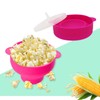Mini Microwave Popcorn Popper, BPA Free Silicone Popcorn Popper Microwave