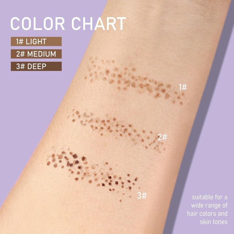 KYDA Freckle Stamp Pen, Liquid Freckle Makeup Pen, Waterproof, Sweat-Proof,
