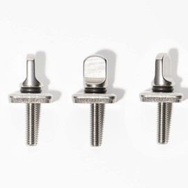HEYTUR No Tool Stainless Steel Fin Screw for Longboard and SUP - 3 Pack