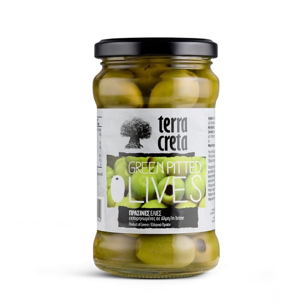 Terra Creta - Green Olives Cored 145 g