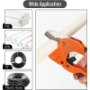 Bates Orange PVC Pipe Shears - Precision Cutting up to