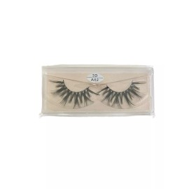 Farred Lash Vegan Faux Mink 3D Light-weight False Volume Eyelashes Style A02 (Lashes Only)