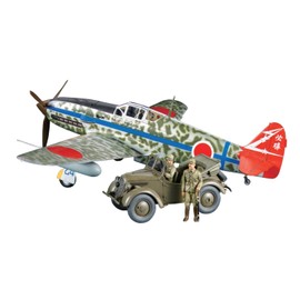 TAMIYA 25203 1:48 JPN Ki-61-Id Hien & Kurogane Model Kit, Plastic Kit, Assembly Kit, Detailed Replica