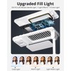 SupeDesk Phone Stand for Recording, Overhead Phone Mount with Light,