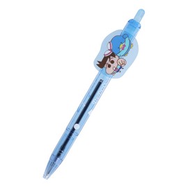 Sunstar Stationery Sanrio Oil Based Ballpoint Pen with Plate, Crayon Shin-chan x Sanrio Kazama-kun x Tuxedo Sam S4653645