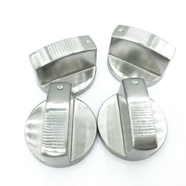 Tolxh Replacement Part New Pack of 4 Universal Range Oven Gas Stove Knobs Control Button