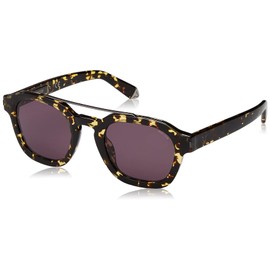 Police SPLC47 Sunglasses, VARIEGATO MARRON-GIALLO LUCIDO, 50