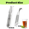 Stainless Steel Tea Strainer, Set of 2 Fine Mesh Tea