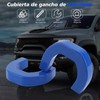 WODHMIEY 2PCS Cubierta de Gancho de Remolque de Silicona, Diseño