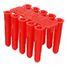 THORSMAN Taquete Rojo 1/4'' Caja con 100 pz