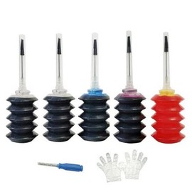 Vivid Colors Premium Dye Ink Refill Kit Extra Black for Canon 275 and 276 PG-275XL CL-276XL PG-275 CL-276 275XL 276XL 275 276 Ink Cartridge Refill Ink Kit for Canon Pixma TS3520 TS3522 Printer Ink