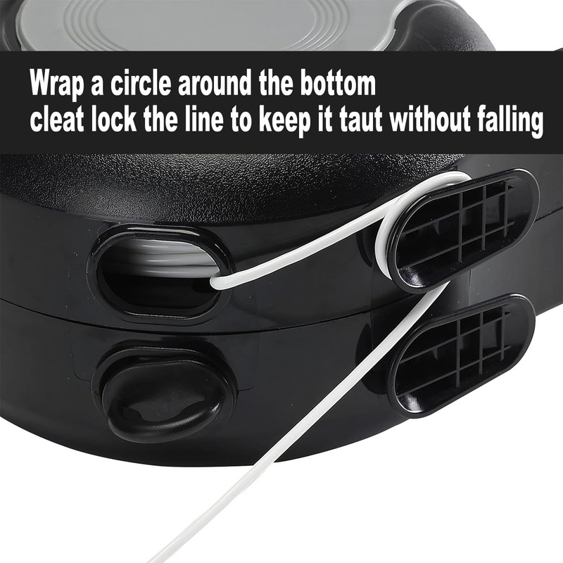 Retractable Double Clothesline – 49 ft x 2 Heavy Duty