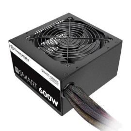 Thermaltake  Smart 600Watt 120mm Fan Single +12V Rail PS, PS-SPD-0600NPC
